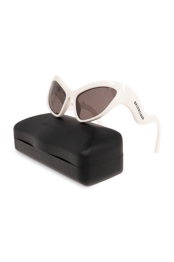 White ‘Hamptons‘ sunglasses Balenciaga Vitkac GB